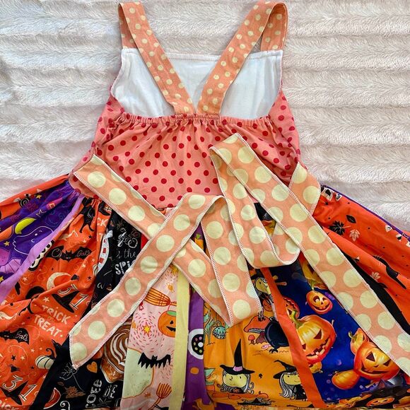 Halloween Twirl Dress Size 6-7T - Picture 7 of 8
